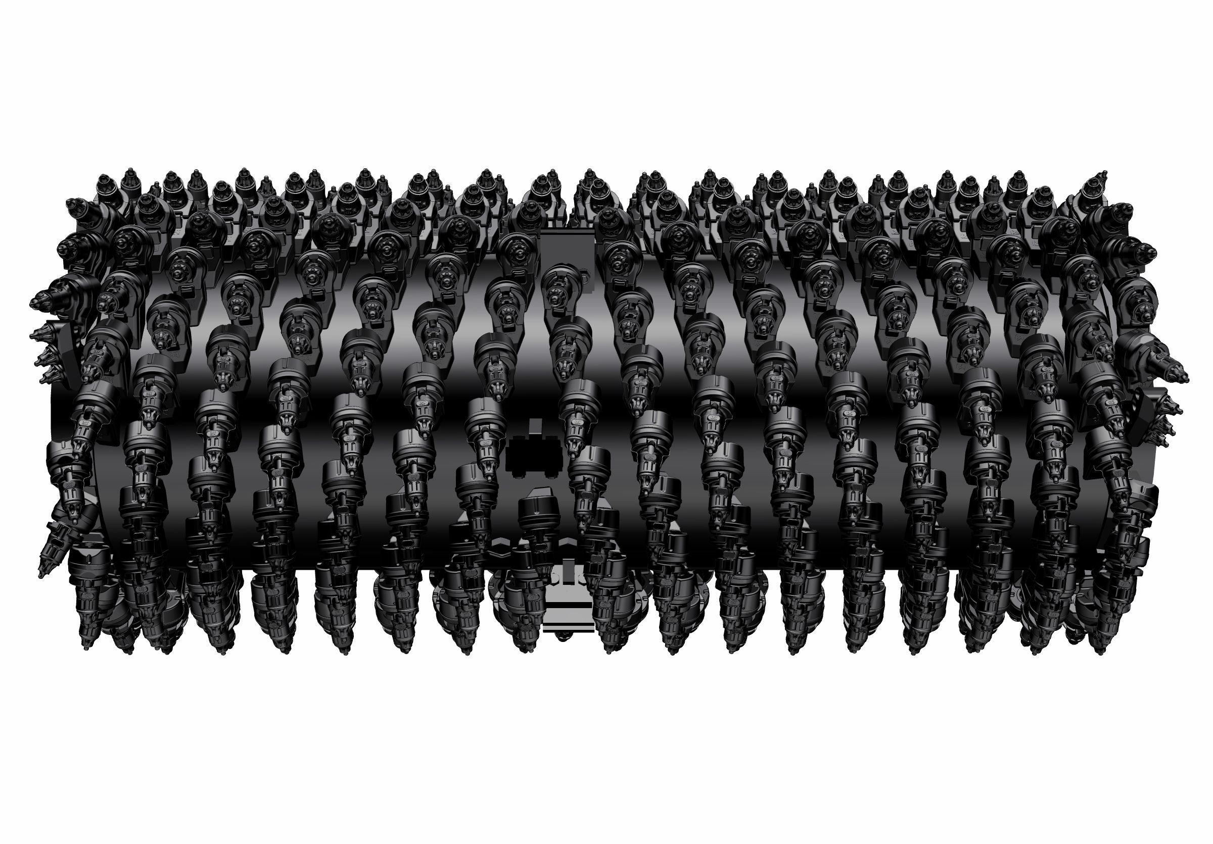 أسطوانة التفريز لنظام System K 2,2 م (تباعد 6 مم) - Image 2
